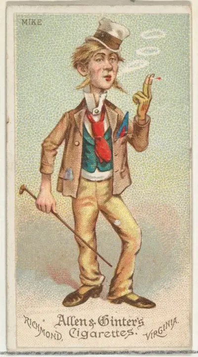 Mike, from World's Dudes series (N31) for Allen & Ginter Cigarettes