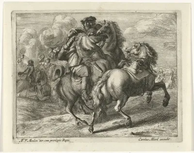 Militair te paard neergeschoten