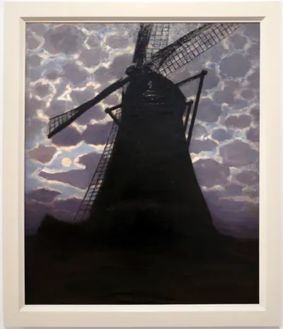 Mill at evening
