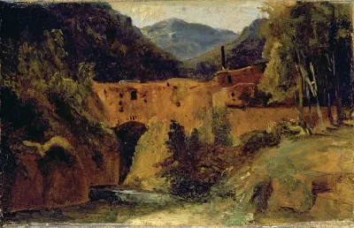 Mill in the valley near Amalfi