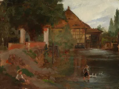Milldam, Landscape from Germany