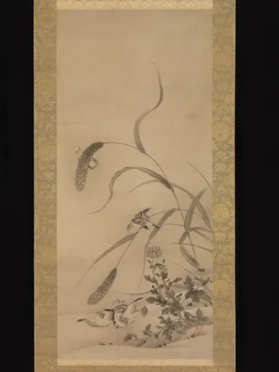 Millet and Sparrows