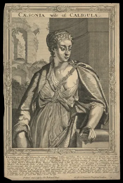 Milonia Caesonia, wife of Caligula, Emperor of Rome