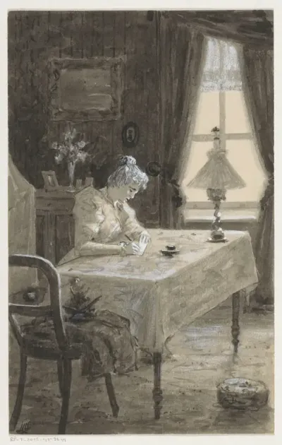 Mimi schrijft een brief