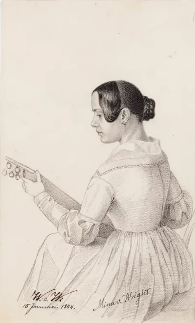 Mina von Wright, the Artist's Sister