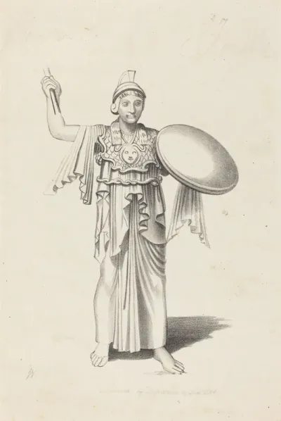 Minerva, From a Bronze by Daedalus