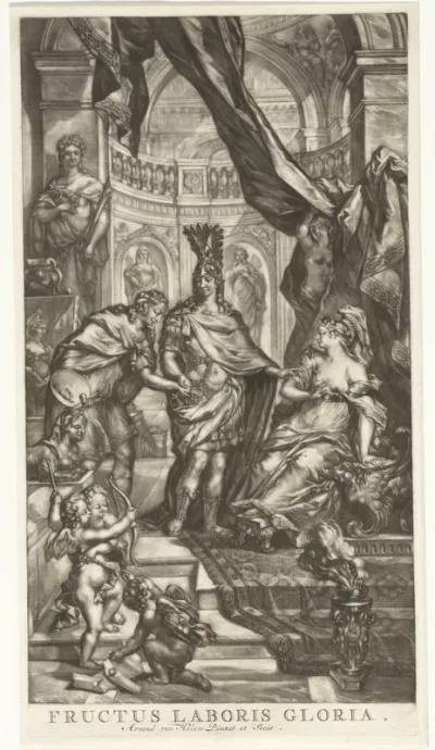 Minerva leidt de Schilderkunst naar de Schoonheid