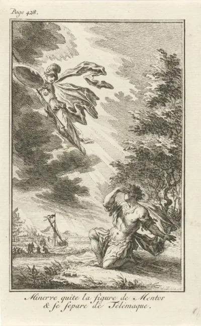 Minerva verdwijnt achter de wolken