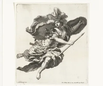 Minerva vliegend