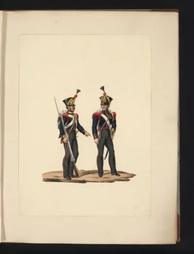 Mineur en artillerist van de genie, 1830-1831