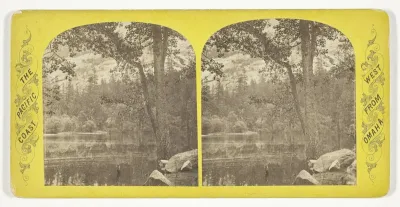 Mirror Lake A, No. 35 from the series "California and The Pacific Coast, West from Omaha"