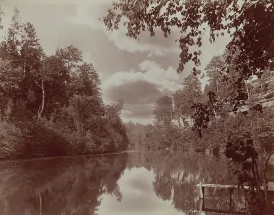 Mirror Lake, near the Wisconsin Dells