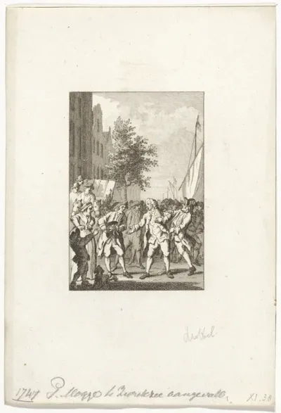Mishandeling van Pieter Mogge van Zierikzee, 1747