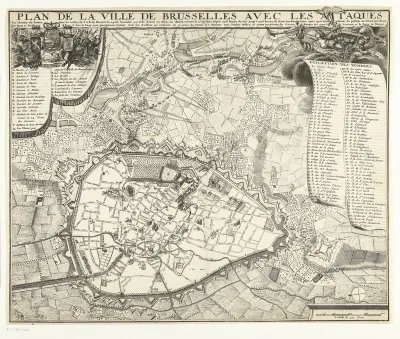 Mislukt beleg van Brussel door de Fransen, 1708