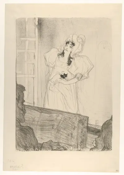 Miss May Belfort (Medium Plate)