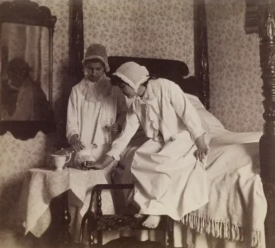 [Miss Van Buren and Miss Willoughby]