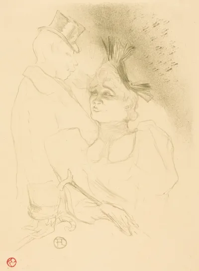 Mlle. Lender and Baron (Mlle. Lender et Baron)