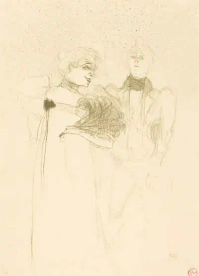 Mlle. Lender in "Madame Satan" (Mlle. Lender dans "Madame Satan")