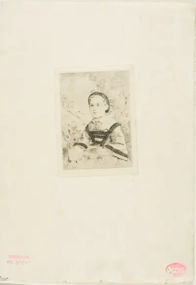 Mlle. N. Wolkonska, second plate
