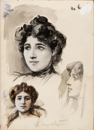 Mme Marguerite Legrand, luonnoksia