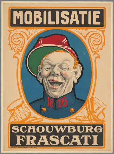 Mobilisatie. Schouwburg Frascati
