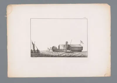Moddermolen bij Amsterdam