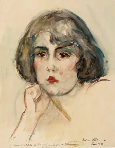 Model at La Grande Chaumière