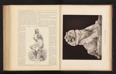 Model voor de sculptuur 'Le lion de Belfort' door Frédéric Auguste Bartholdi