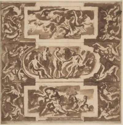 Modello for a Ceiling: Diana and the Dead Endymion, the Judgment of Paris, and the Death of Adonis