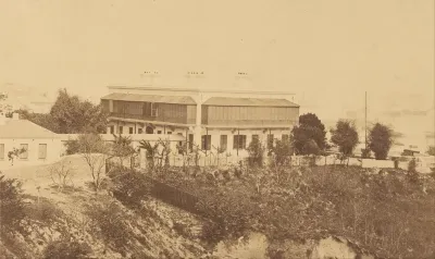 Modern Building and View of Hong Kong