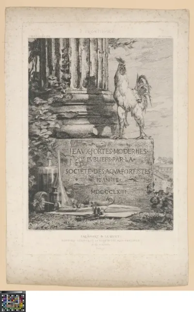 Modern etchings published by the Société des Aquafortistes
