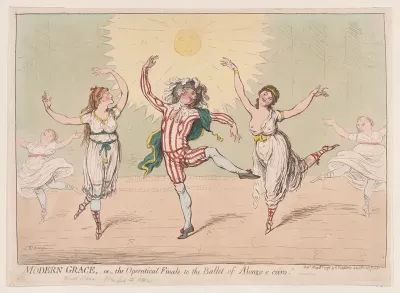 Modern Grace; - or the Operatical Finale to the Ballet of Alonzo e Caro