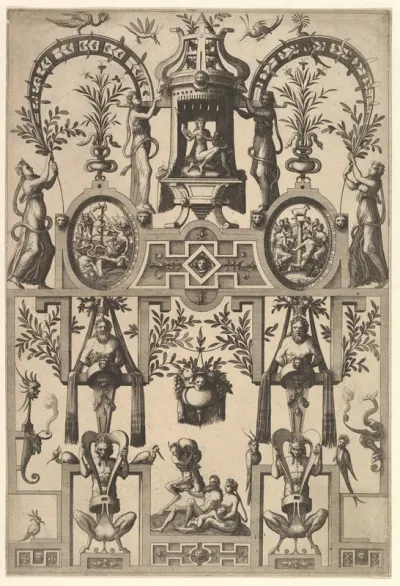 Modern Grotesque with Strapwork