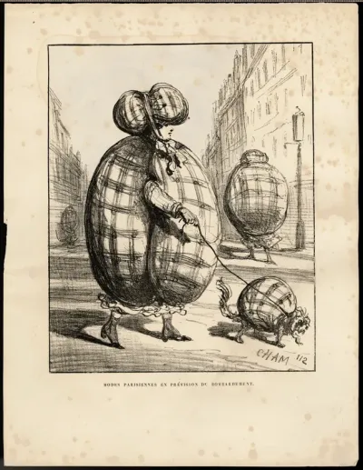 Modes Parisiennes en prévision-, from Album du Siége