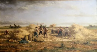 Moissons à Chambaudoin