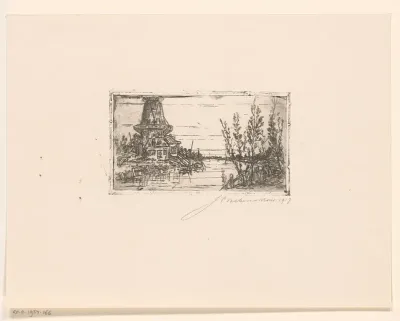 Molen aan een vaart