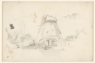 Molen aan een vaart