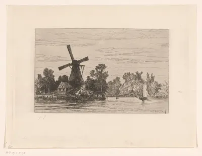 Molen in Loenen aan de Vecht