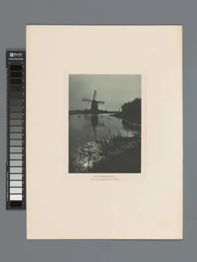 Molen 't Hoog- en Groenland bij Baambrugge in Utrecht