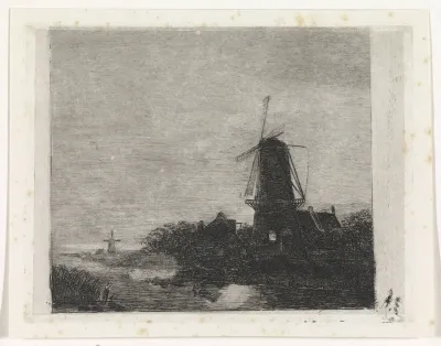 Molens aan een vaart