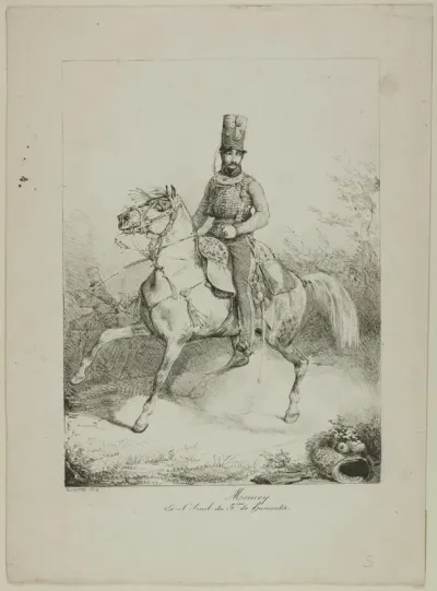 Moncey, Ex-colonel of the 3rd Hussar Regiment