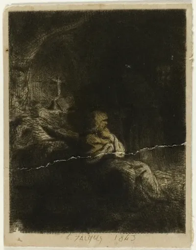 Monk at Prayer