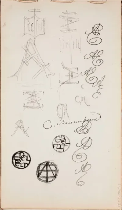 Monogram sketches