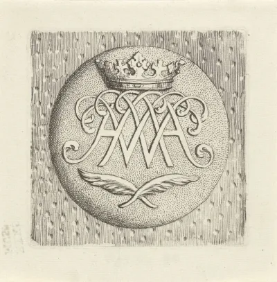Monogram van Willem III
