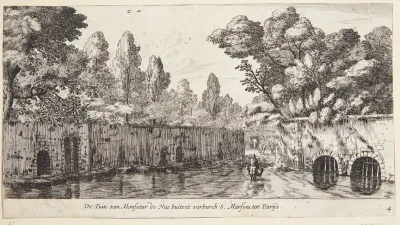 Monsieur de Nues have ved Saint Marceau nær Paris