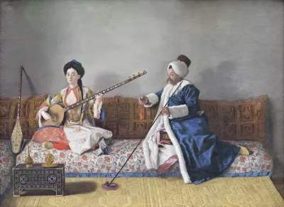Monsieur Levett et Mademoiselle Glavani