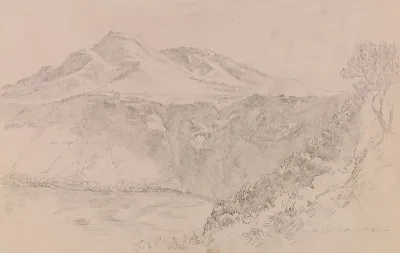 Monte Cavi alhaaltapäin