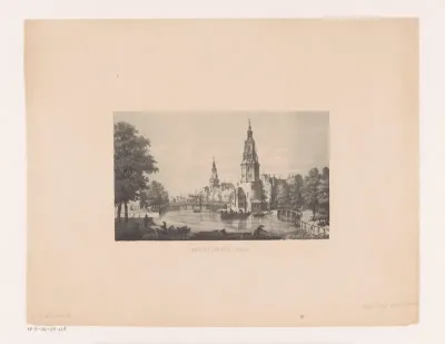 Montelbaanstoren in Amsterdam