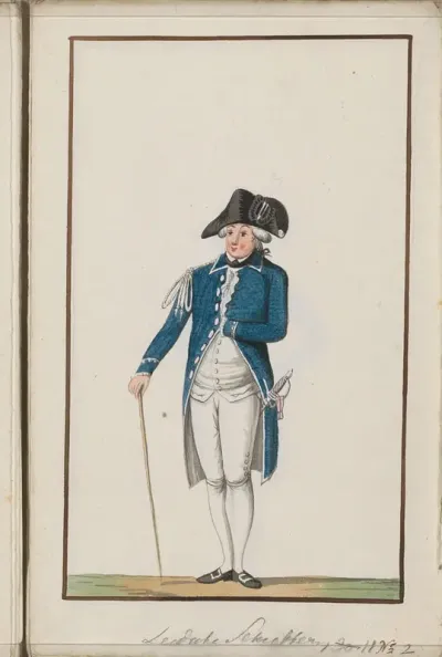 Montering van de schutterij van Leiden, ca. 1785
