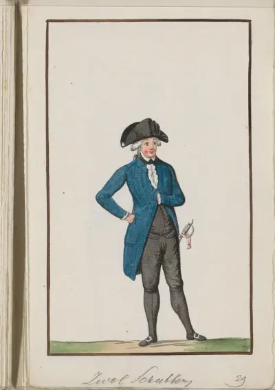 Montering van de schutterij van Zwolle, ca. 1785